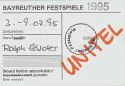 Bayreuther Festspiele 1995